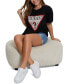 ფოტო #5 პროდუქტის Women's Cotton Stone-Embellished-Logo T-Shirt