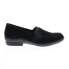 Фото #3 товара David Tate Stretchy Womens Black Leather Slip On Loafer Flats Shoes 9