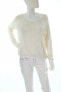 Joie Womens 'Zeta' Porcelain-New Moon Knit Pullover Sweater White Size Small