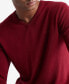 Фото #3 товара Men's Regular-Fit V-Neck Sweater