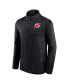 ფოტო #3 პროდუქტის Men's Black New Jersey Devils Authentic Pro Rink Fleece Full-Zip Jacket