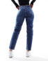 Фото #8 товара Mango relaxed mom jeans in washed blue