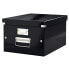 Фото #1 товара Esselte Leitz Click & Store Medium Box - Hardboard - Black - A4 - Envelope - Flat file - Folder - Letter - Note - Paper - Sheet protector - 16.7 L - 900 g