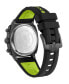 ფოტო #3 პროდუქტის Men's Wildcat Black Silicone Strap Watch 40mm