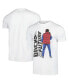 Men's White Back to the Future Graphic T-Shirt Белый, S - фото #1