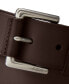 Фото #2 товара Men's Signature Pony Leather Belt