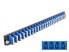 Delock 43369 - Fiber - LC - Blue - Rack mounting - 1U - 44 mm