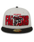 ფოტო #3 პროდუქტის Men's Stone, Black Atlanta Falcons 2023 NFL Draft On Stage 59FIFTY Fitted Hat