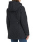 ფოტო #2 პროდუქტის Women's Hooded Stand-Collar Quilted Coat