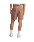 Men's 7" Striped Linen Pull-On Shorts