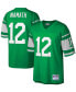 Фото #1 товара Men's Big and Tall Joe Namath Kelly Green New York Jets Legacy Replica Jersey