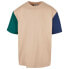 URBAN CLASSICS Organic Oversized Colorblock short sleeve T-shirt