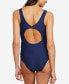Фото #3 товара Motherhood Maternity 284633 One-Piece Ruched Swimsuit, Size Small