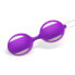 Фото #4 товара Анальные шарики LATETOBED Misha Double Kegel Balls Silicone фиолетовые
