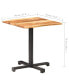 Bistro Table with Live Edges 27.6"x27.6"x29.5" Solid Acacia Wood - фото #2