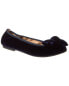 French Sole Westport Velvet Flat Women's Blue 6