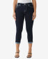 Фото #1 товара Women's Jennie Big T Mid Rise Capri Jeans