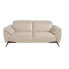 Фото #5 товара 2-Sitzer-Sofa aus grauem Leder