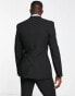 Фото #4 товара Noak 'Camden' super skinny premium fabric suit jacket in navy with stretch