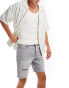 Фото #1 товара ONLY & SONS regular fit distressed denim shorts in washed grey