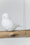 Фото #18 товара Kare Design Table Lamp Animal Birds White Table Lamp Porcelain Shade Concrete Base Brass Pole 52 x 35 x 25 cm (H x W x D)
