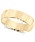 Фото #1 товара 14k Gold 6mm Wedding Band