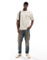 Фото #8 товара Jack & Jones oversized nylon pocket t-shirt in beige