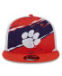 Фото #2 товара Men's Orange Clemson Tigers Tear Trucker 9FIFTY Snapback Hat