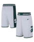 ფოტო #1 პროდუქტის Men's White Michigan State Spartans Limited Retro Basketball Shorts
