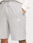 Nike Club shorts in grey grau, XL - W38-43 - фото #4