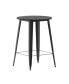 Фото #3 товара Dryden Indoor/Outdoor Bar Top Table, 30" Round All Weather Poly Resin Top With Steel Base