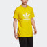 Фото #6 товара Футболка мужская Adidas Originals ED7045 желтого цвета