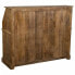 Sideboard Alexandra House Living Brown Glass Mango wood 45 x 106 x 129 cm