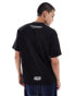 Aape By A Bathing Ape short sleeve boxy fit t-shirt in black