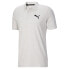 Фото #3 товара Puma Essentials Heather Short Sleeve Polo Shirt Mens White Casual 58851102