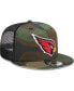 Фото #5 товара Men's Camo Arizona Cardinals Main Trucker 9FIFTY Snapback Hat