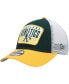 Фото #1 товара Big Boys Green Oakland Athletics Patch Trucker 9FORTY Snapback Hat