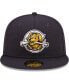 Фото #3 товара Men's Navy Charleston RiverDogs Authentic Collection 59FIFTY Fitted Hat