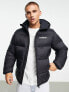 Фото #1 товара Napapijri Suomi hooded puffer jacket in black