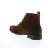 Фото #12 товара Bruno Magli Crosby MB1CSBD1 Mens Brown Suede Lace Up Casual Dress Boots