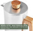 WALDWERK French Press (1L) - Double-Walled Stainless Steel Coffee Maker with Oak Wood Handle - Plastic-free Coffee Maker