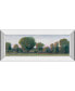 Фото #1 товара Panoramic Treeline Il by Tim Otoole Mirror Framed Print Wall Art - 18" x 42"