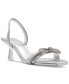 Фото #1 товара Women's Cindie Slingback Rhinestone Bow Dress Sandals