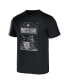 Фото #3 товара Men's NFL x Darius Rucker Collection by Black Arizona Cardinals Band T-shirt