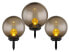 Фото #1 товара Уличный светодиодный светильник MeineWunschleuchte 3ер-набор солнечных шаров для сада, Ø 20 и 25 см