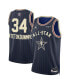 Фото #1 товара Men's and Women's Giannis Antetokounmpo Navy 2024 NBA All-Star Game Swingman Jersey