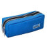 LIDERPAPEL School bag rectangular carryall 2 pockets coral 185x55x70 mm