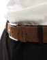 Фото #1 товара HUGO Gionio suede belt in brown