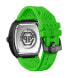 Фото #3 товара Philipp Plein Automatik Herrenuhr The $keleton $port Master Neon Lime