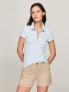 Фото #1 товара Slim Fit Zip Polo